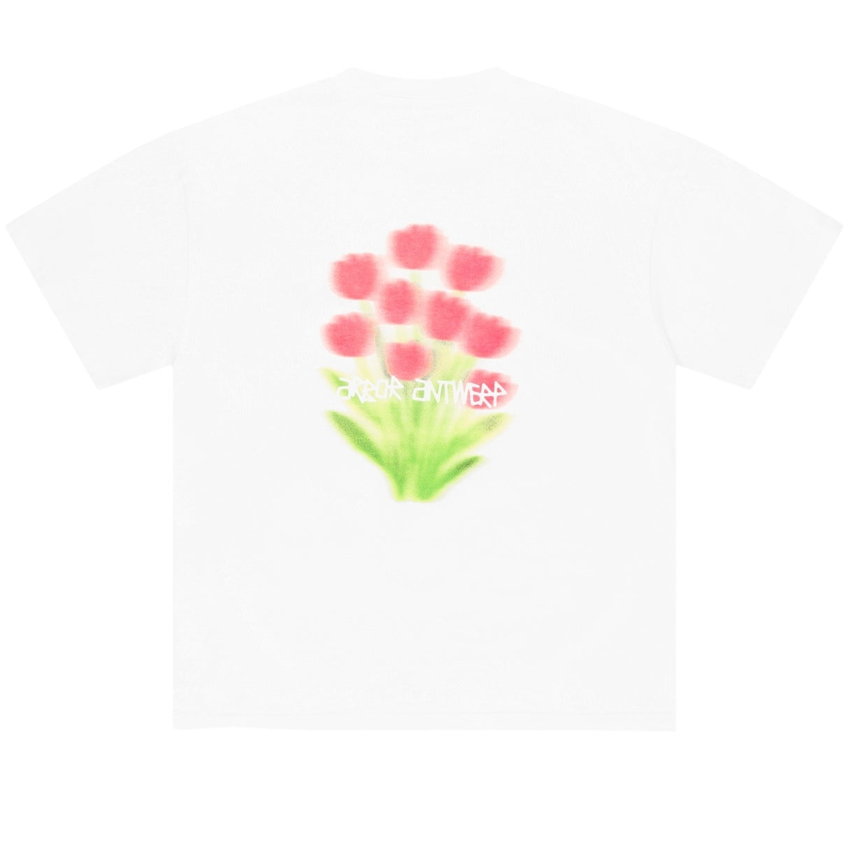 Arbor Antwerp Tulip Bloom T-shirt Wit