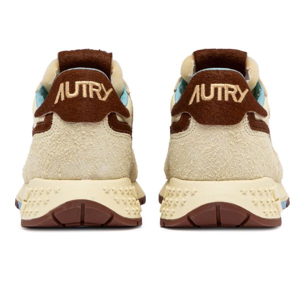 Autry Reelwind Low Sneaker Beige/Bruin
