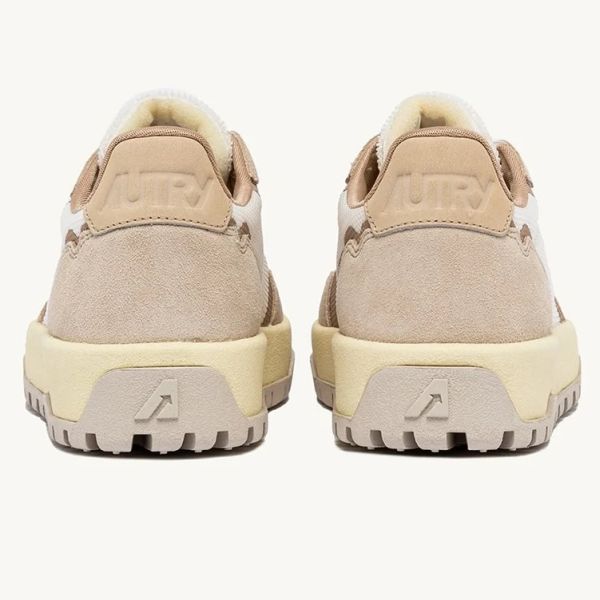 Autry Wildpace Low Sneaker Beige/Wit