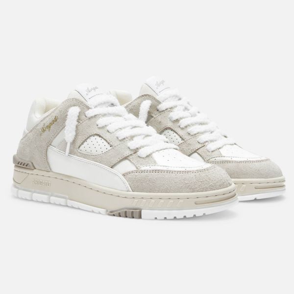 Axel Arigato Area Lo Fluffy Sneaker Wit/Beige