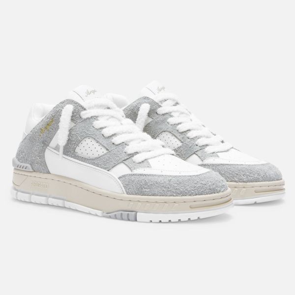 Axel Arigato Area Lo Fluffy Sneaker Wit/Grijs