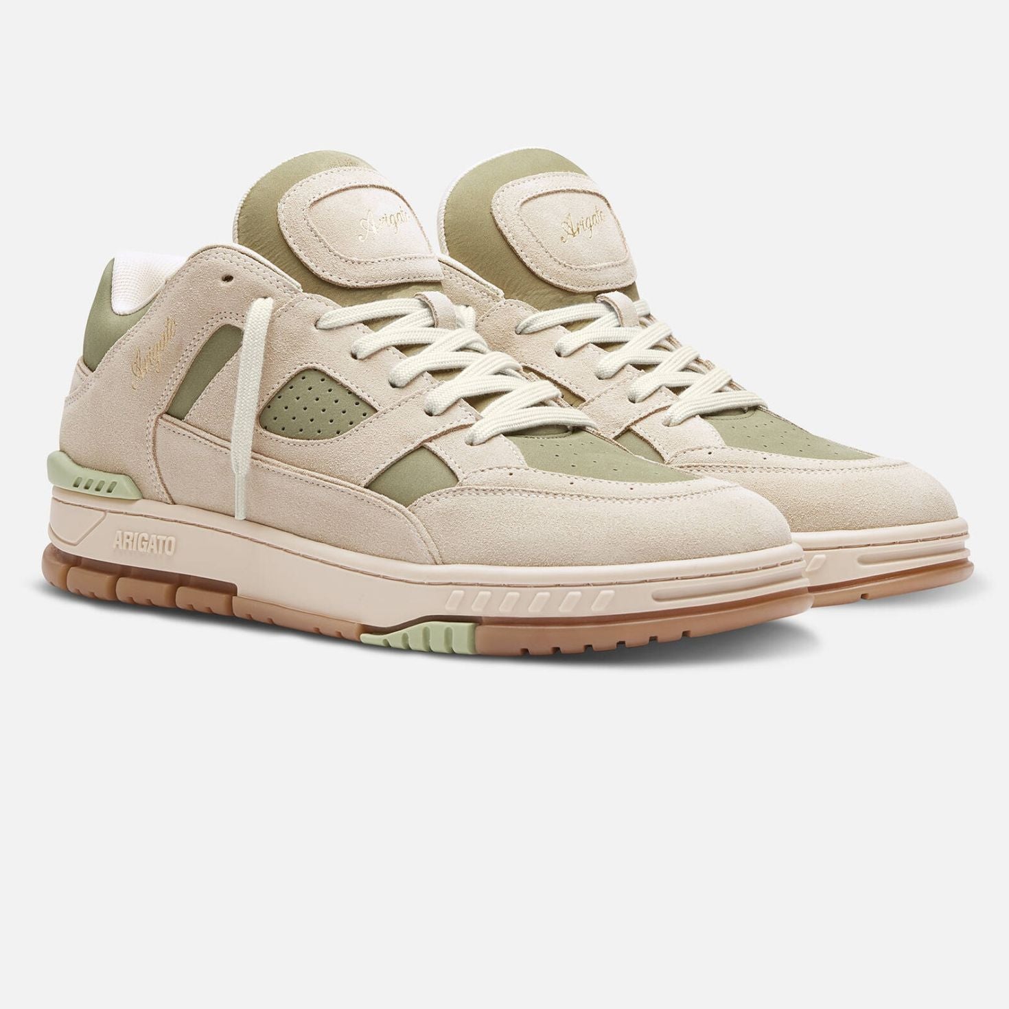 Axel Arigato Area Lo Sneaker Beige/Groen
