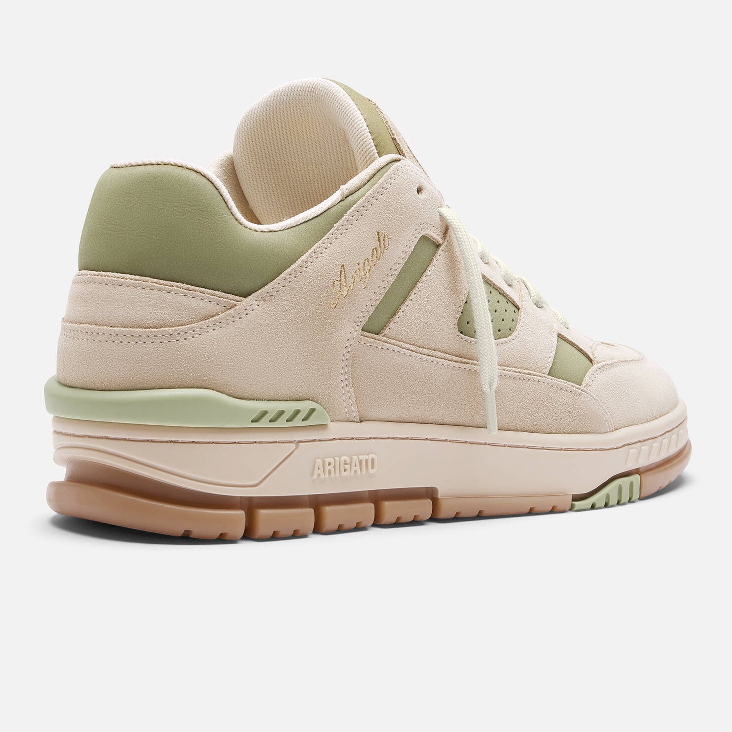 Axel Arigato Area Lo Sneaker Beige/Groen