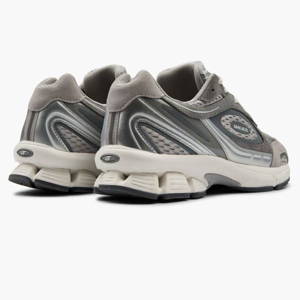 Banlieue The Runner + Suede Sneaker Grijs