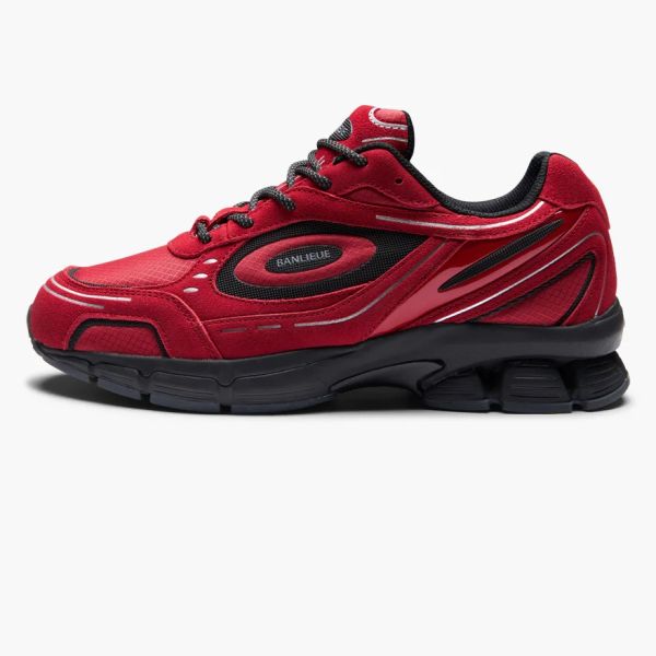 Banlieue The Runner + Winterised Sneaker Rood