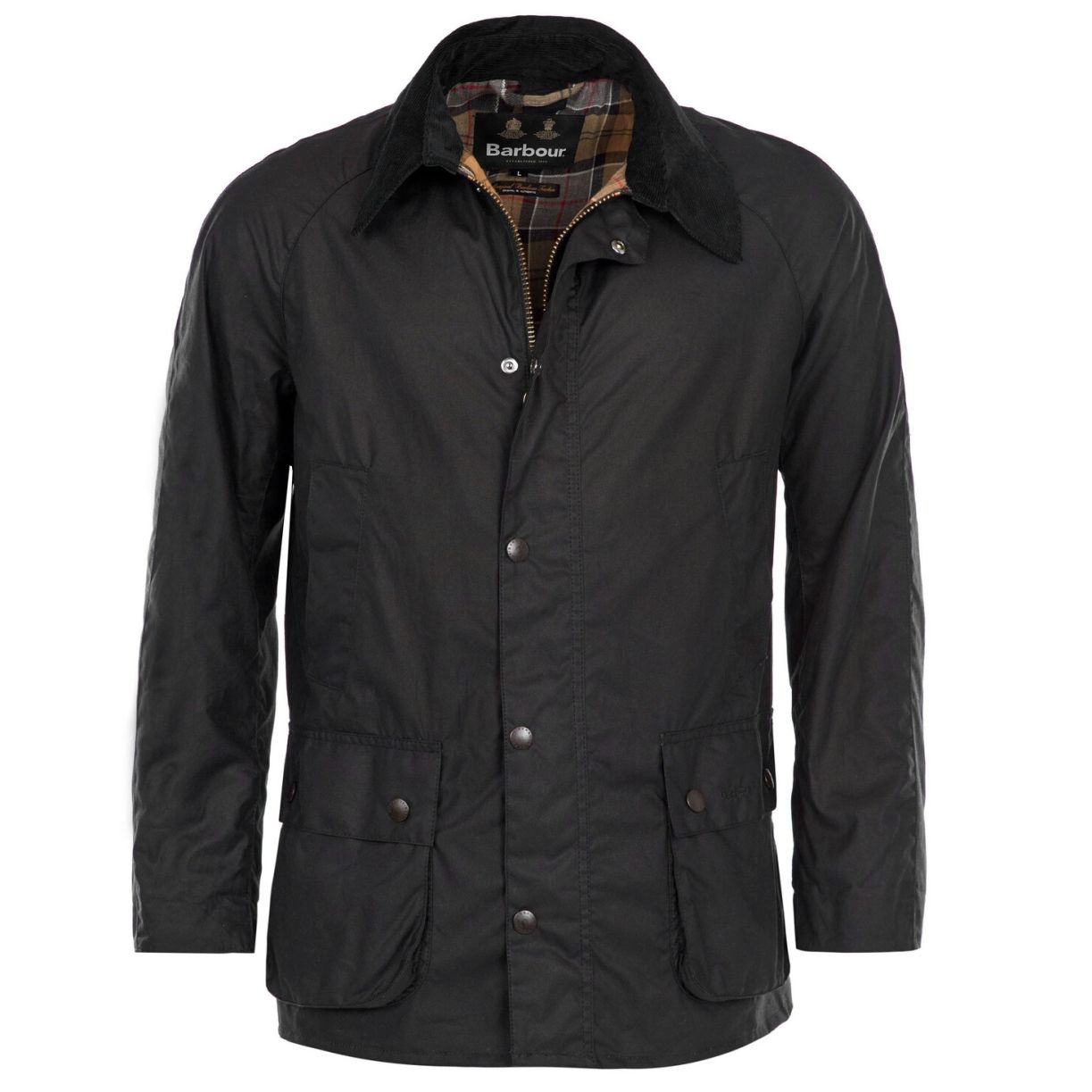 Barbour Ashby Wax Jas Navy