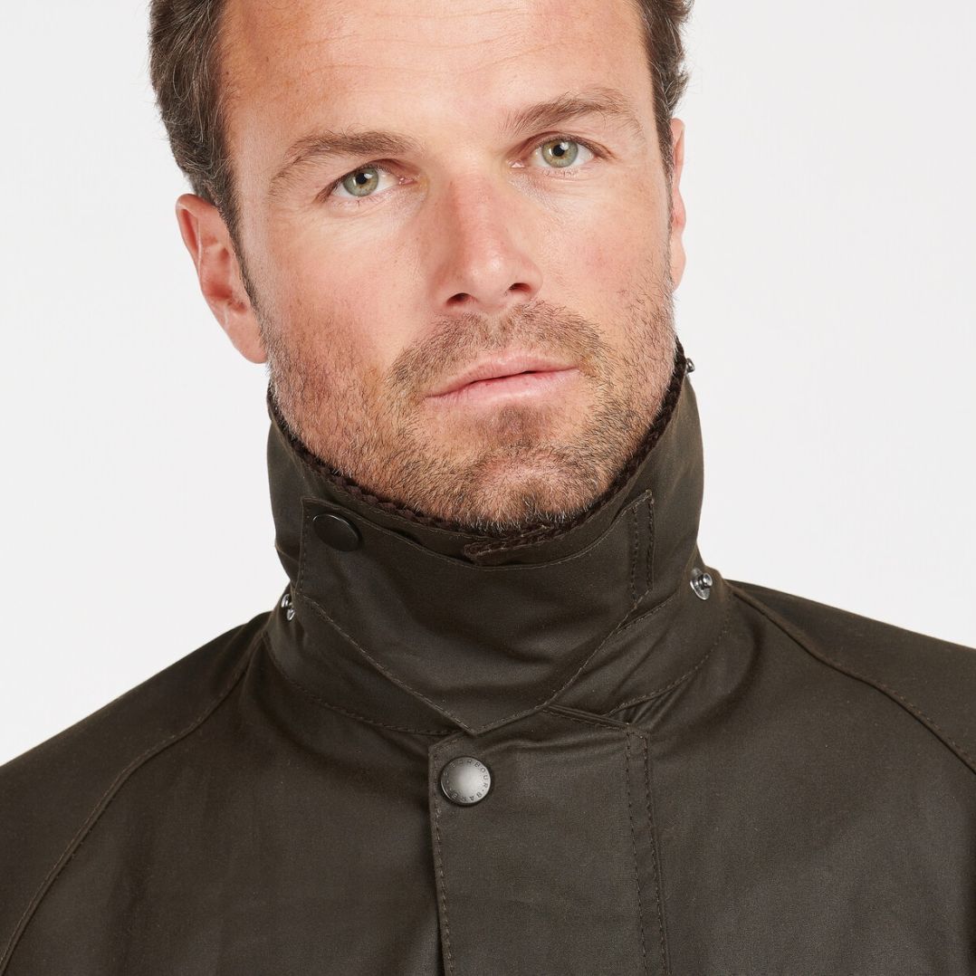 Barbour Classic Beaufort Wax Jas Donker Groen