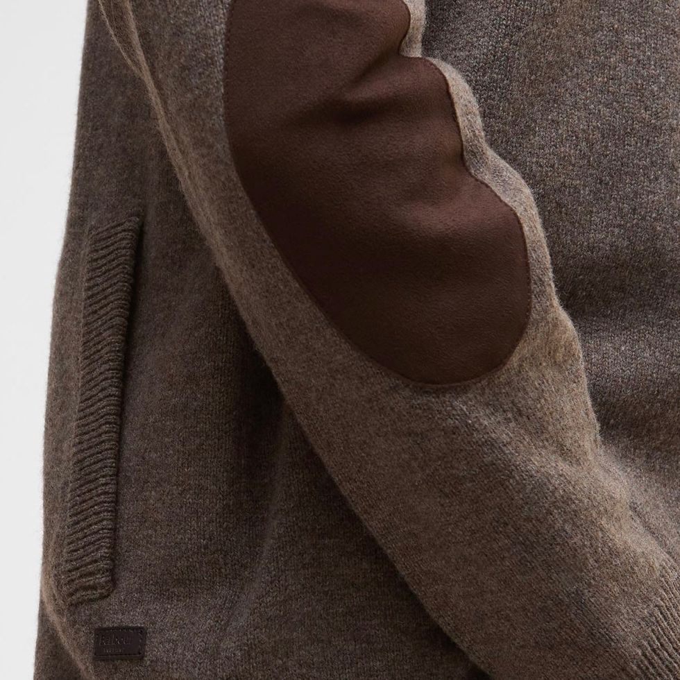 Barbour Essential Patch Vest Donker Bruin