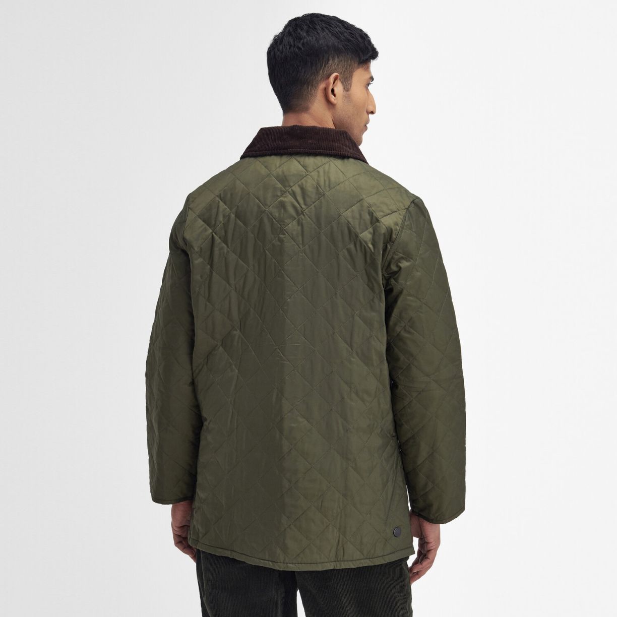 Barbour Heritage Liddesdale Quilted Jas Donker Groen