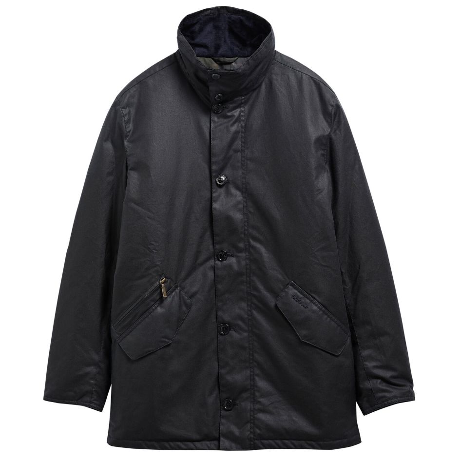 Barbour Modern Powell Wax Jas Navy