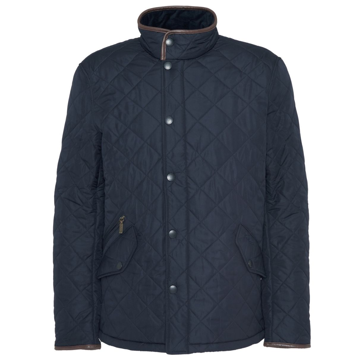 Barbour Powell Quilted Jas Navy