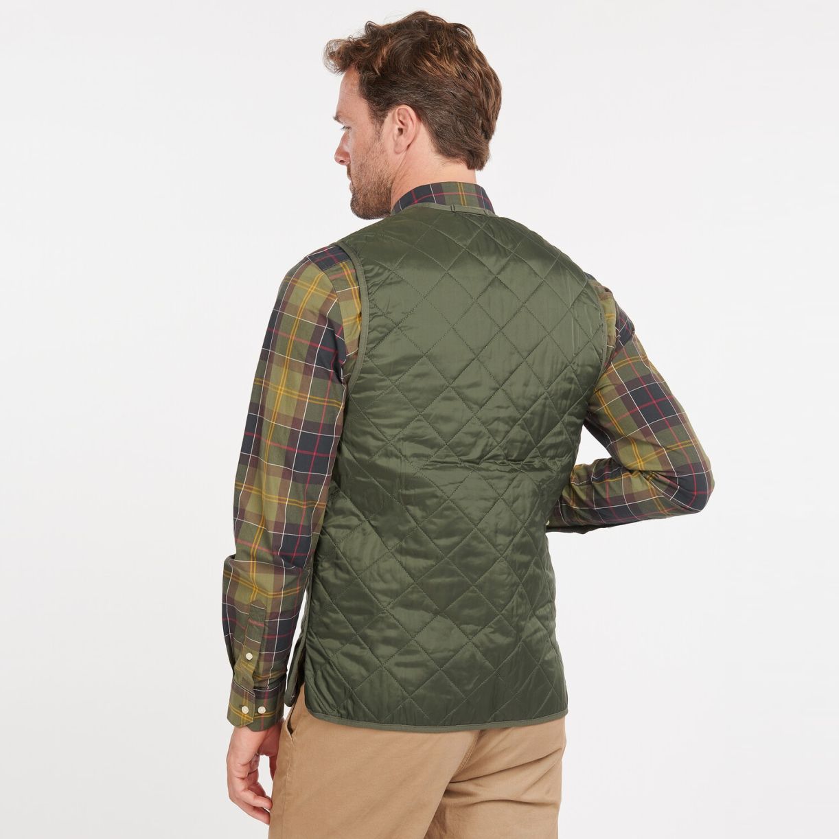 Barbour Quilted Bodywarmer Donker Groen