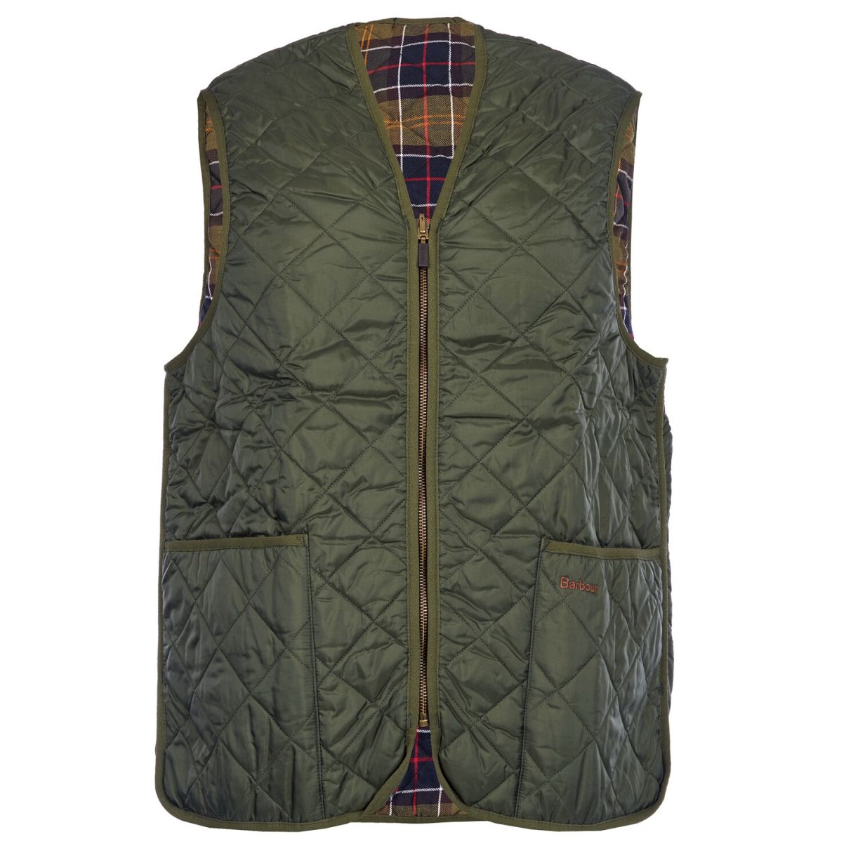 Barbour Quilted Bodywarmer Donker Groen