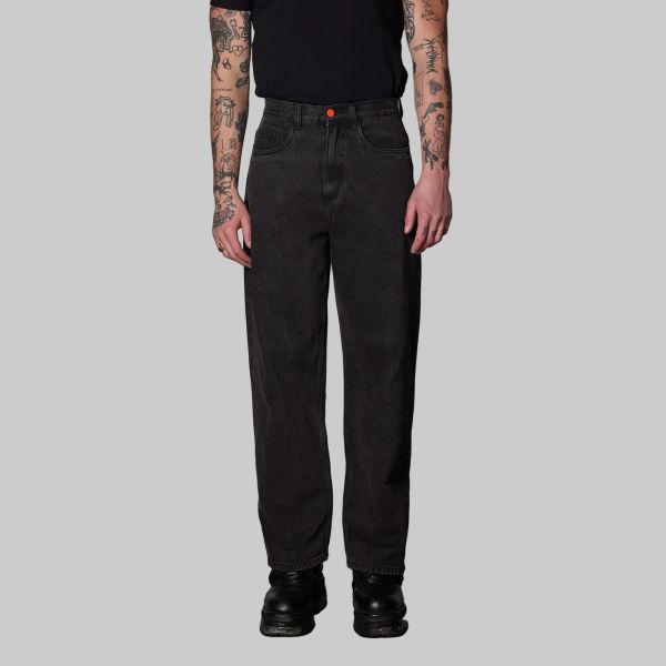 BeWider Super Loose Jeans Antraciet