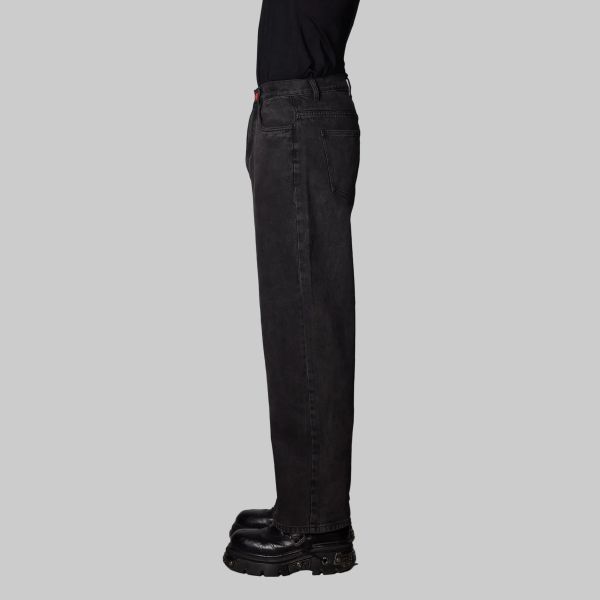 BeWider Super Loose Jeans Antraciet