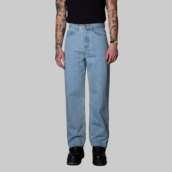 BeWider Super Loose Jeans Licht Blauw