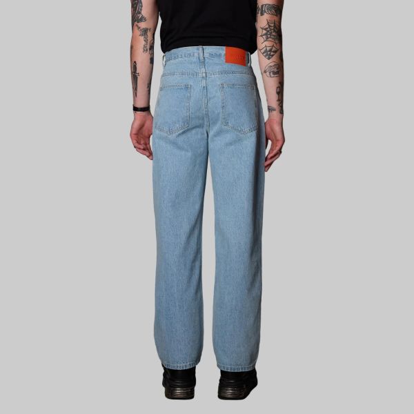 BeWider Super Loose Jeans Licht Blauw