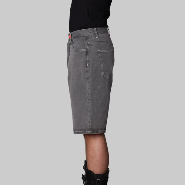 BeWider Super Loose Korte Broek Grijs