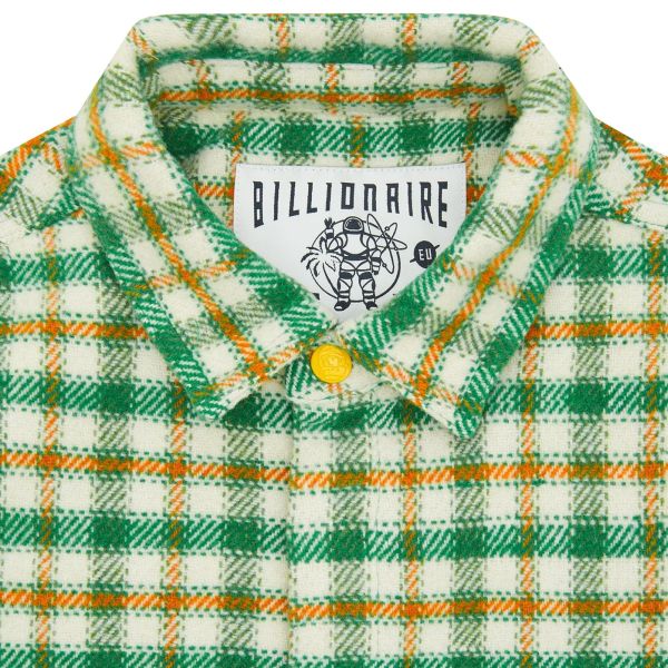 Billionaire Boys Club Check Overhemd Groen