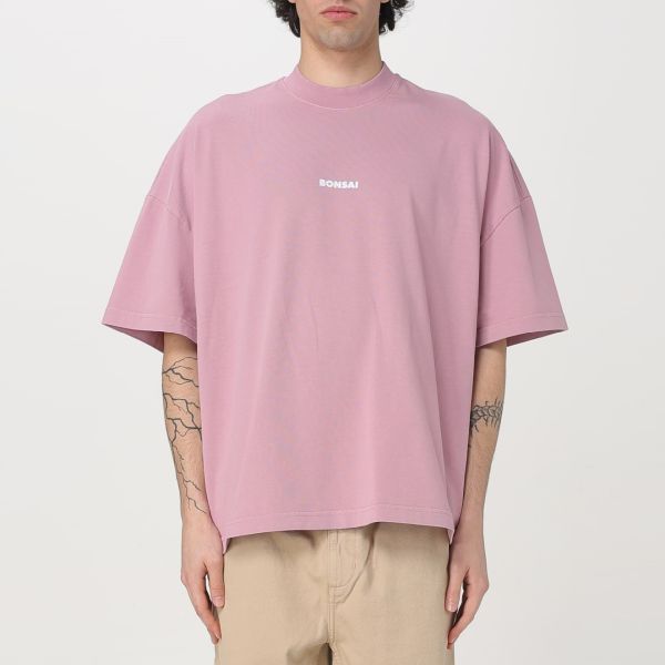 Bonsai Box Logo T-shirt Roze