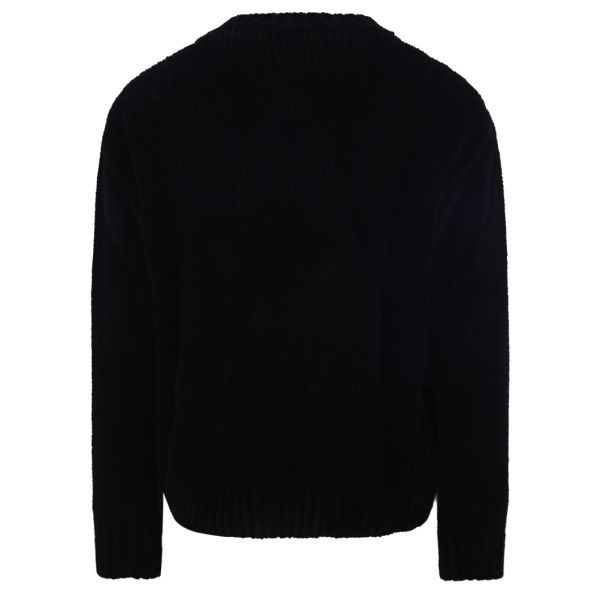 Bonsai Chenille Knit Sweater Zwart