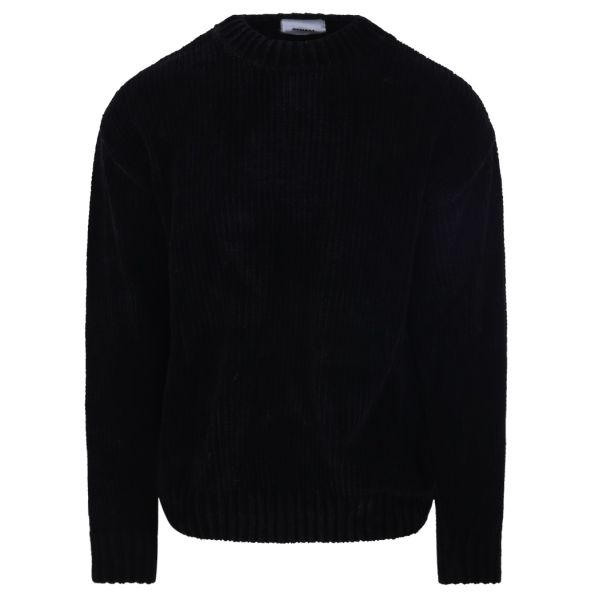 Bonsai Chenille Knit Sweater Zwart