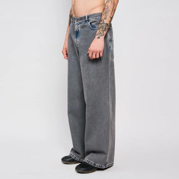 Bonsai Super Loose Denim Jeans Grijs