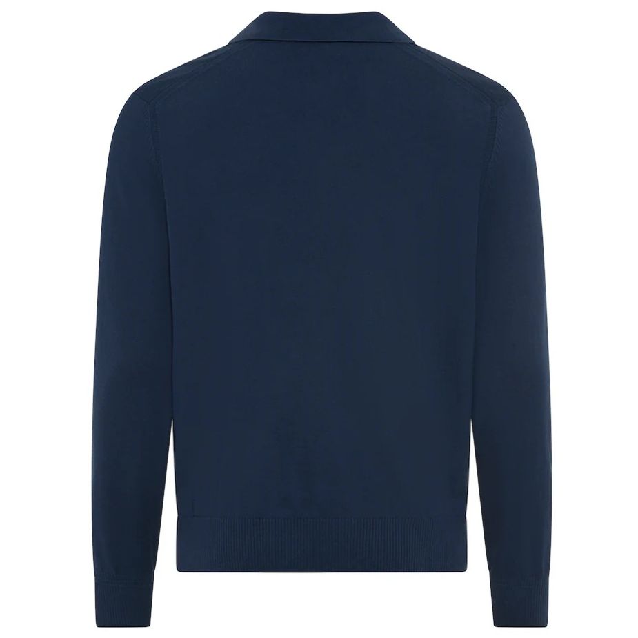 Boss Asac Polo Sweater Donker Blauw