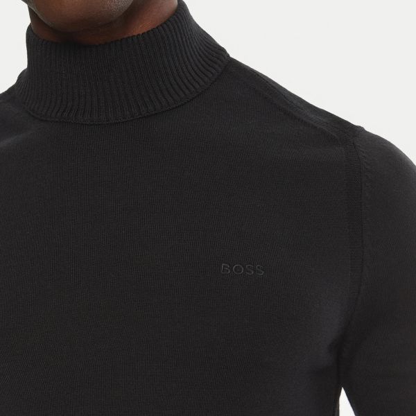 Boss Asac Turtleneck Sweater Zwart