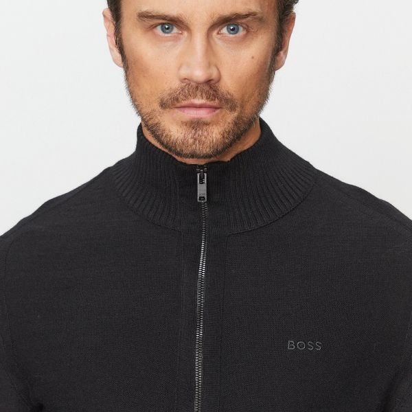 Boss Asac Vest Zwart