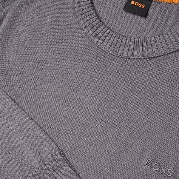 Boss Avac Pullover Sweater Grijs