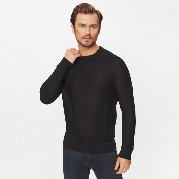Boss Avac Pullover Sweater Zwart