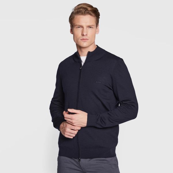 Boss Balonso Knit Vest Navy