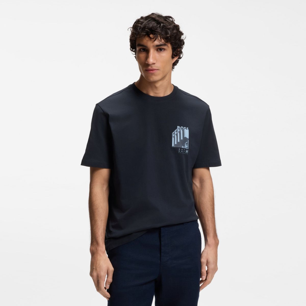 Boss Board T-shirt Navy