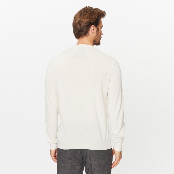 Boss Botto Sweater Off White