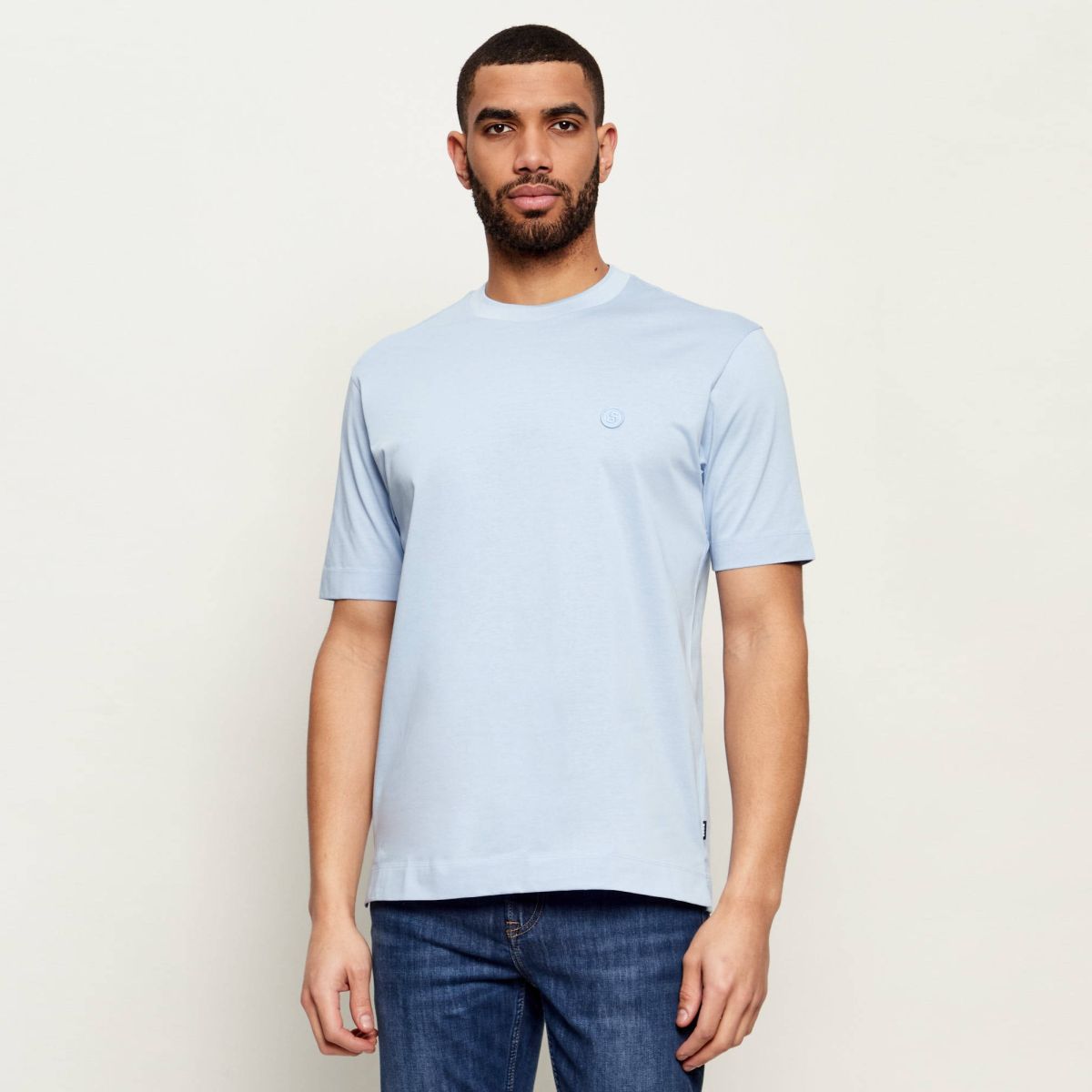 Boss C-Tames T-shirt Licht Blauw