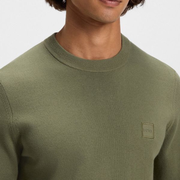 Boss Kanovano Sweater Donker Groen