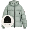 Boss Orbok Puffer Licht Groen