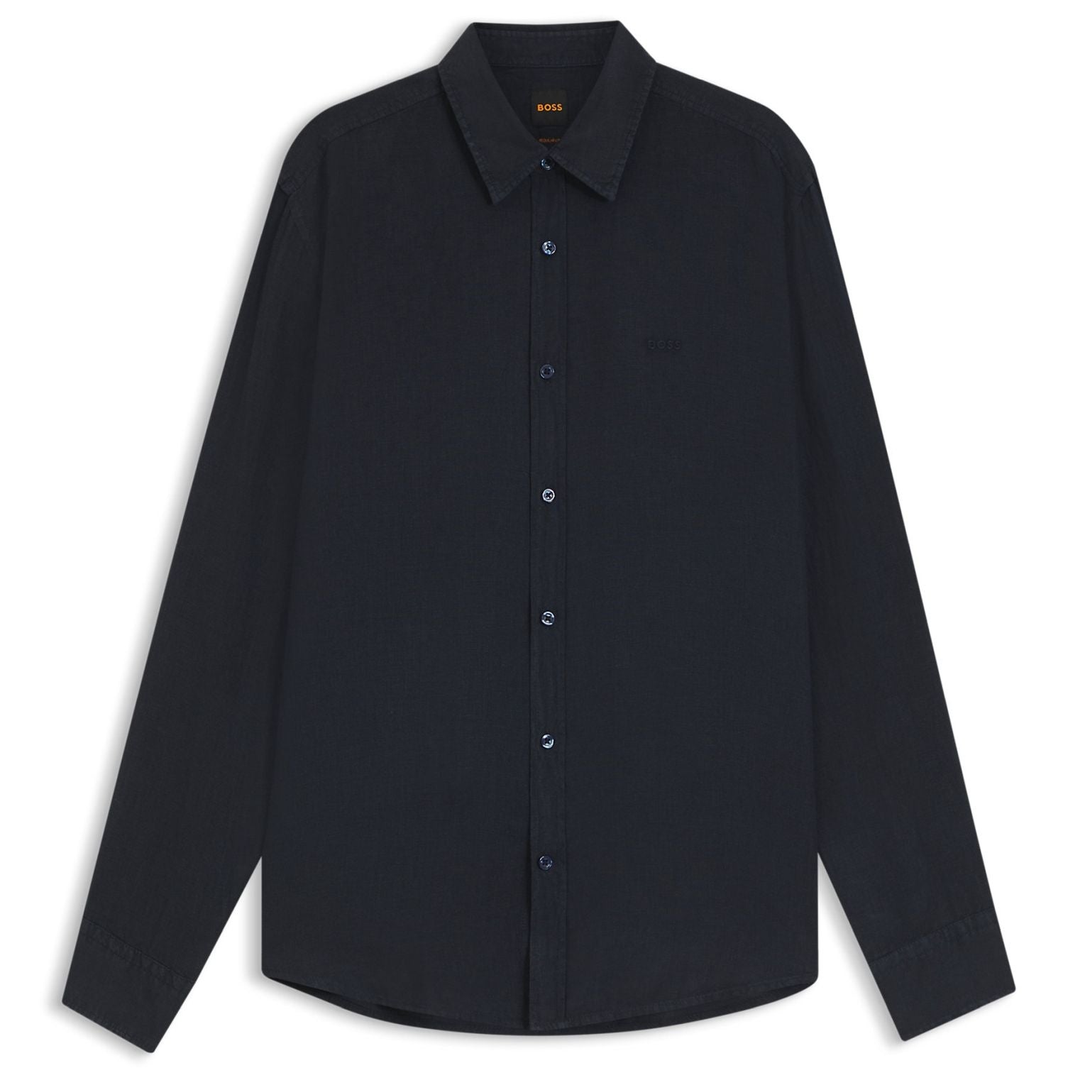 Boss Relegant Overhemd Navy