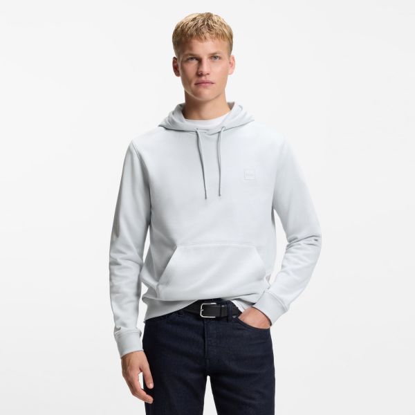 Boss Wetalk Hoodie Licht Grijs