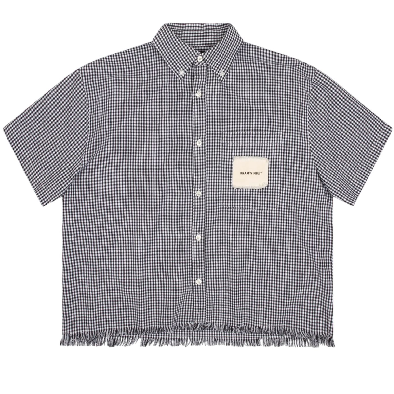 Bram's Fruit Distressed Farmer's Overhemd Zwart