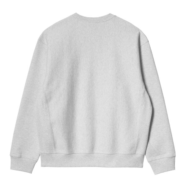 Carhartt American Script Sweater Licht Grijs