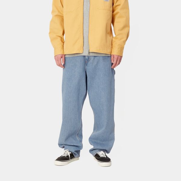 Carhartt Single Knee Jeans Blauw