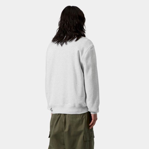 Carhartt WIP Clover Sweater Grijs