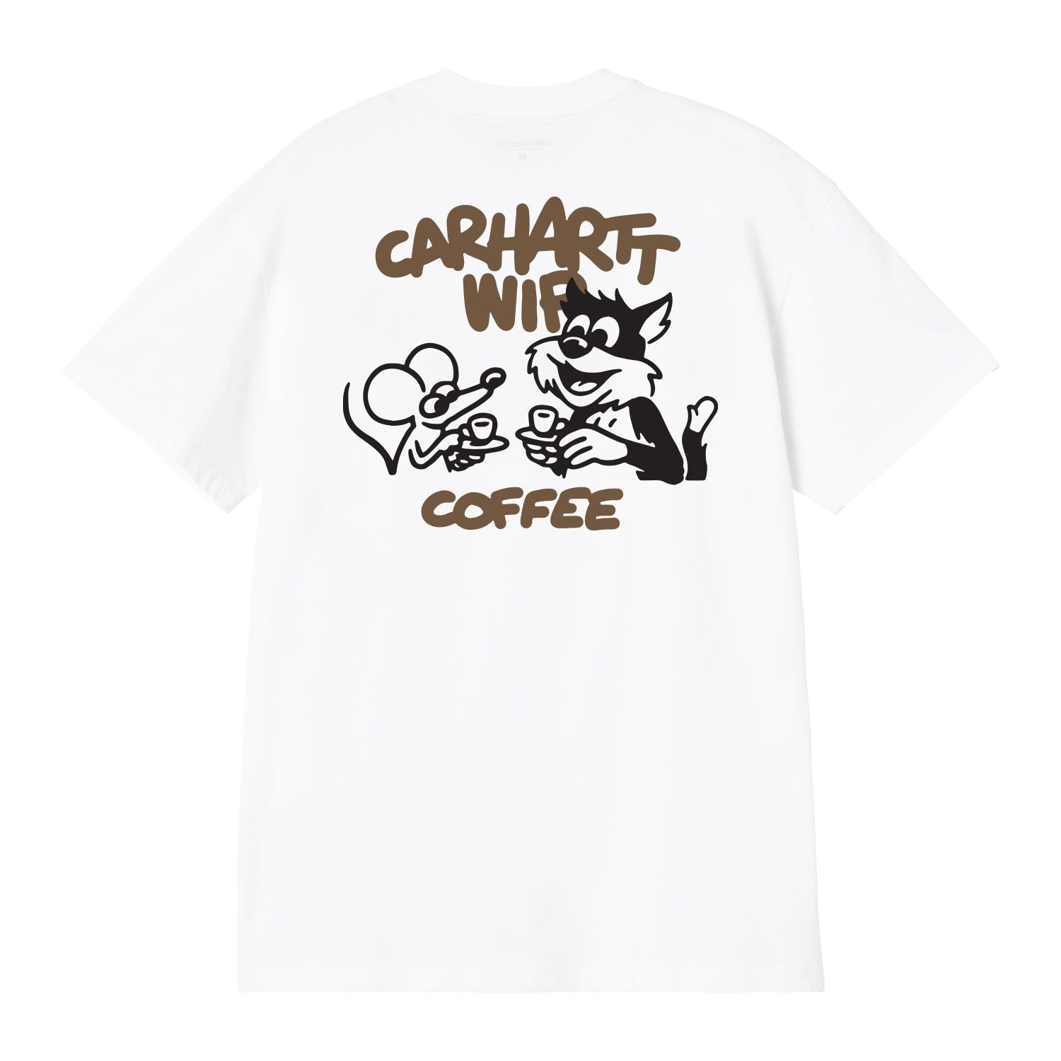 Carhartt WIP Coffee Break T-shirt Wit