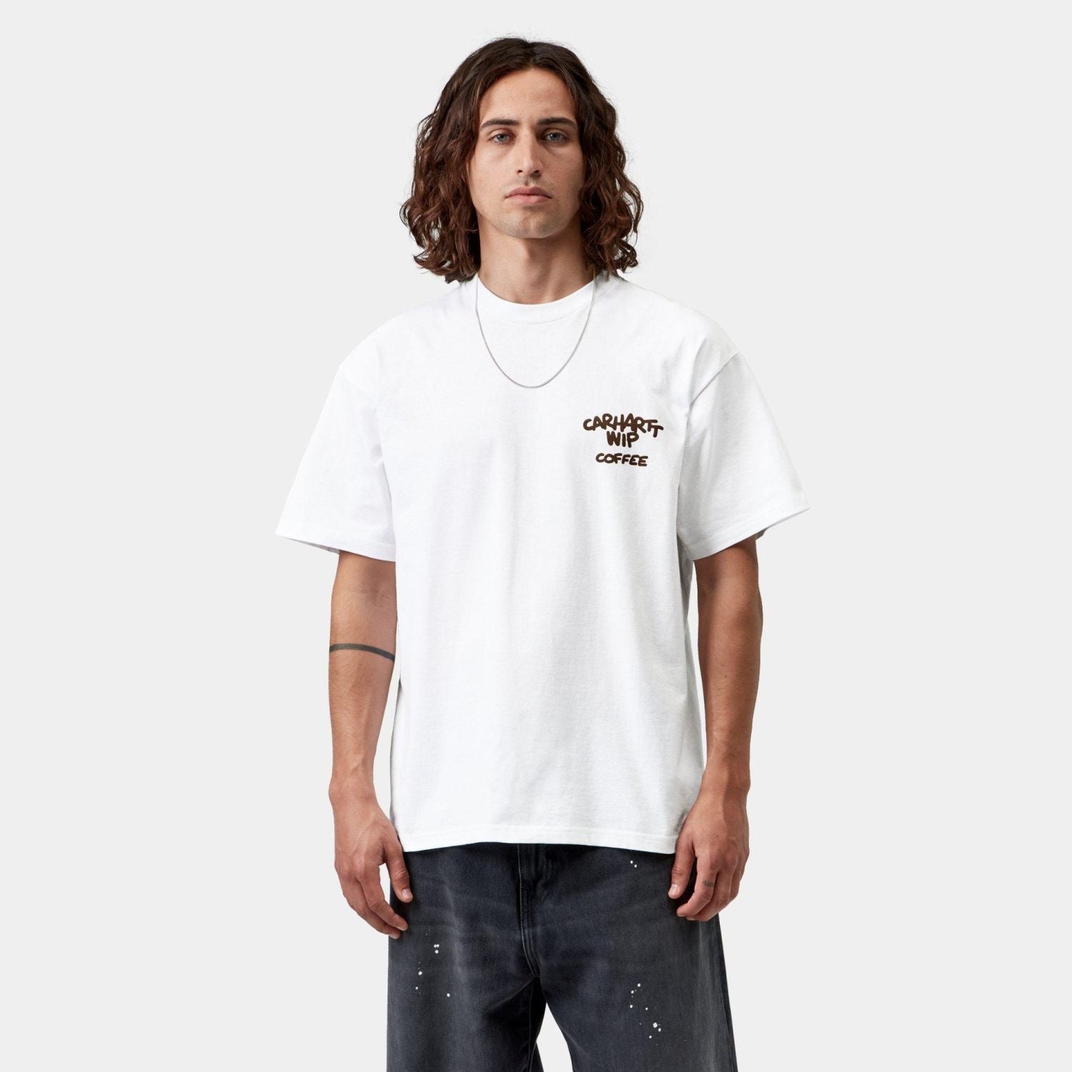 Carhartt WIP Coffee Break T-shirt Wit