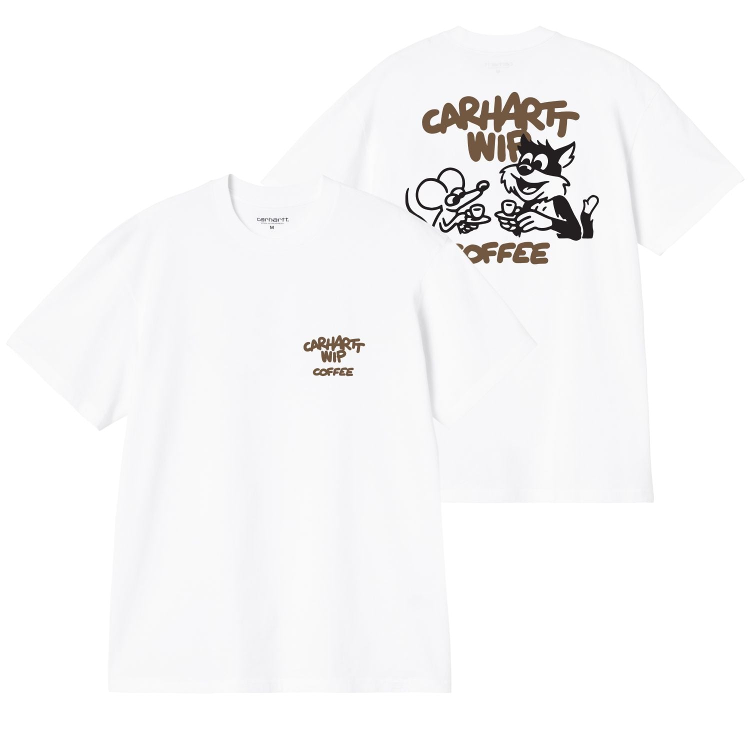 Carhartt WIP Coffee Break T-shirt Wit