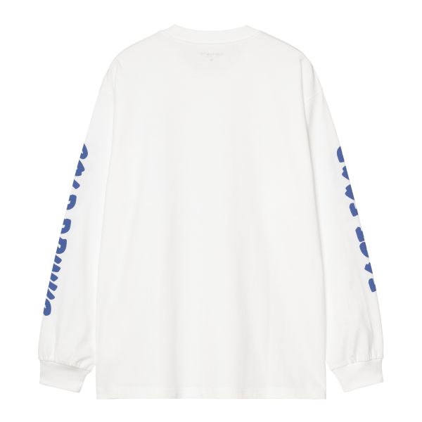 Carhartt WIP Cold Drinks Longsleeve T-shirt Wit