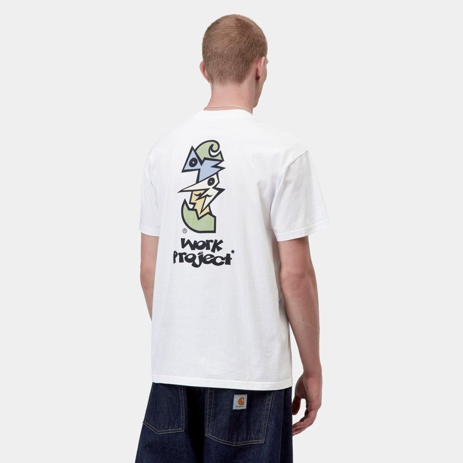 Carhartt WIP Cubist T-shirt Wit