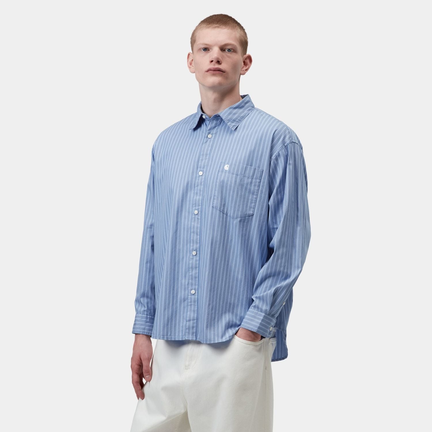 Carhartt WIP Keene Overhemd Blauw